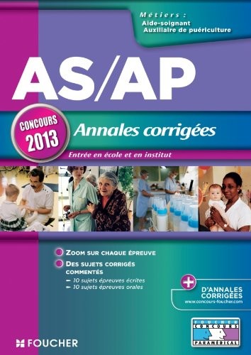 AS/AP Annales corrigées Concours 2013