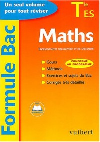 Formule Bac : Maths, terminale ES : Enseignement obligatoire et de spécialité