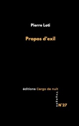 Propos d'exil: Conte oriental