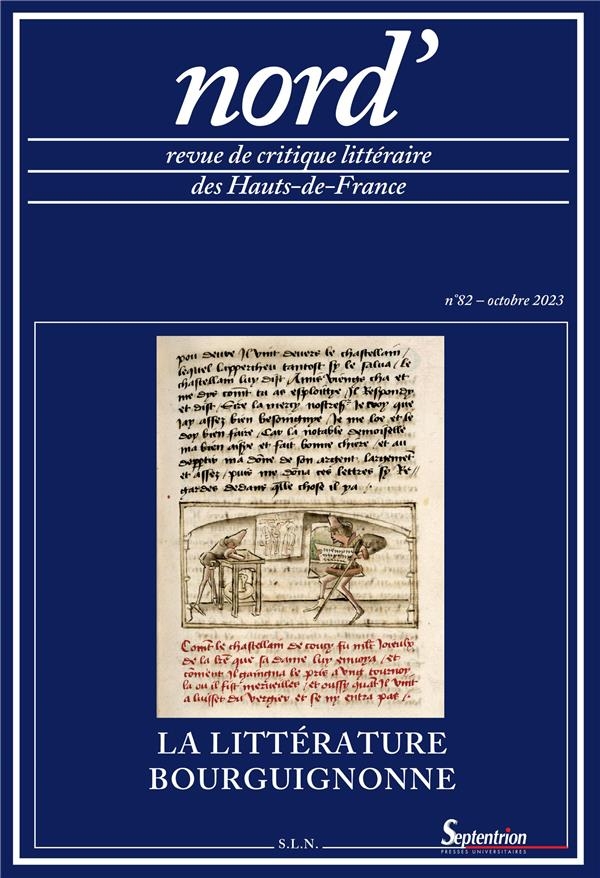 La littérature bourguignonne: nord', n° 82/octobre 2023