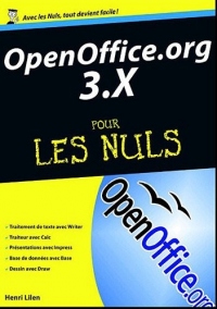 OpenOffice.org 3.X Pour les Nuls