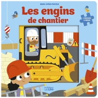 Livre puzzle 9p engins chantie