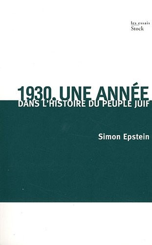 1930, une année dans l'histoire du peuple juif