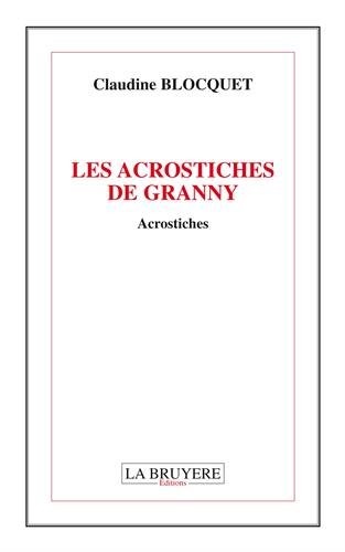 Les acrostiches de Granny