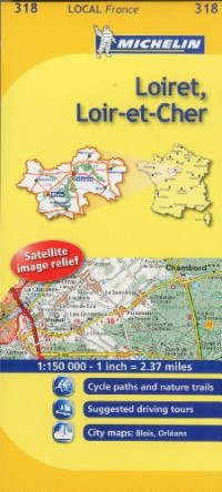 Michelin Local France: Loiret, Loir-et-Cher