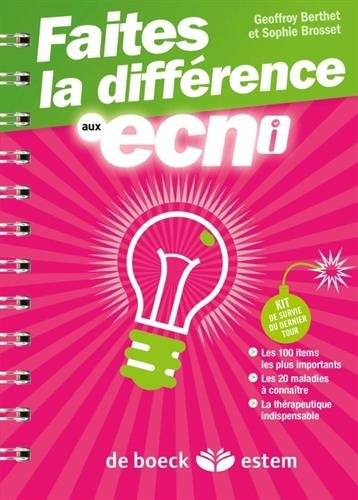 Faites la différence aux ECNi
