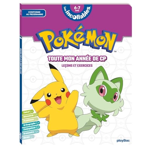 Les incollables - Mon année de CP avec Pokémon