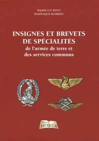 Insignes et brevets de spécialité de l'armée de terre et des services communs