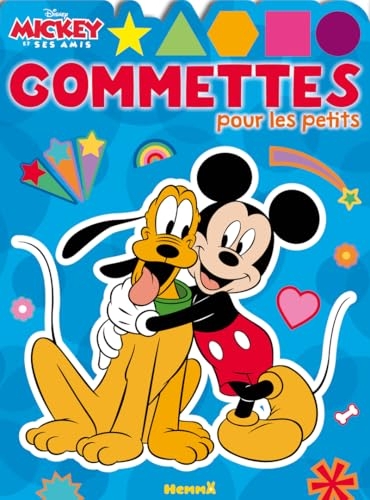 Disney Mickey et ses amis - Gommettes pour les petits - Livre de gommettes - Dès 3 ans
