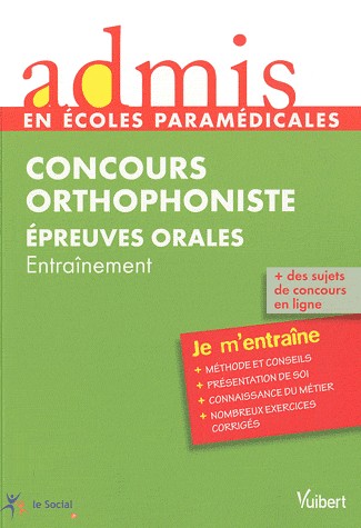 Concours Orthophoniste - Epreuves orales
