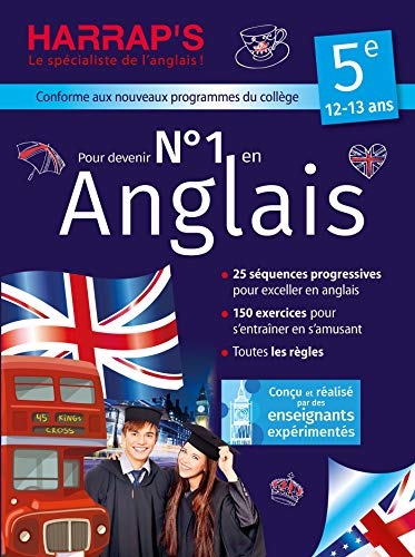 Numéro 1 en anglais 5e avec Harrap's