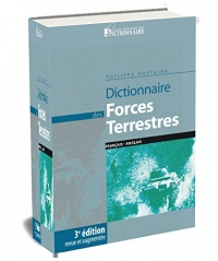 Dictionnaire des forces terrestres 3e édition -2 vols AK-LZ anglais-français