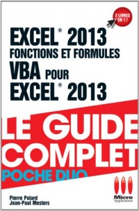 POCHE DUO FONCTIONS FORMULES VBA EXCEL 2013