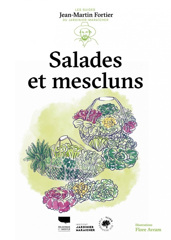Salades et mescluns: Les guides du jardinier-maraîcher