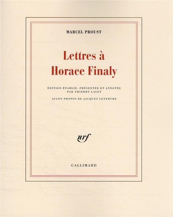 Lettres à Horace Finaly