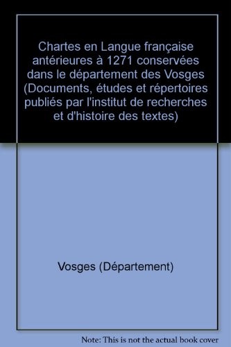 Documents linguistiques de la France : Vosges