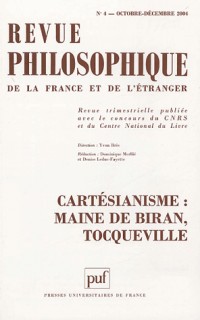 Revue philosophiques, tome 129, numéro 4 - 2004