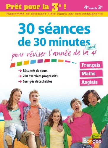 Prêt pour la 3e ! (Cahier de vacances)