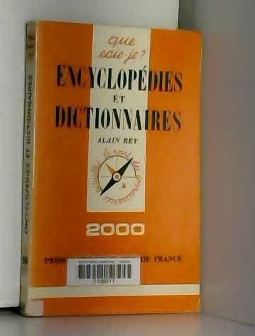 Encyclopédies et dictionnaires [9782130374473]