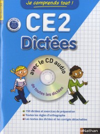 Je comprends tout ! Dictées CE2 avec CD