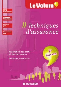 Techniques d'assurance - Le Volum' - BTS Assurance, Bachelor, Licence pro, formation pro
