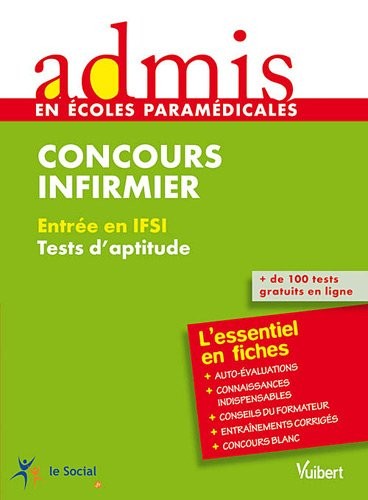 Concours infirmier : Entrée en IFSI, tests d'aptitude