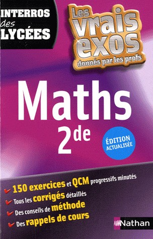 INTERROS DES LYCEES MATHS 2DE