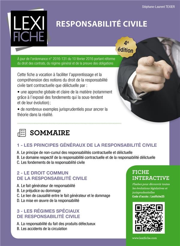 Responsabilité civile