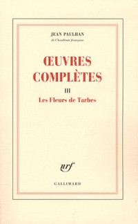 Œuvres complètes (Tome 3)