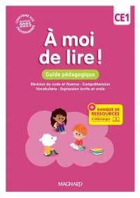 À moi de lire ! CE1 (2025) - Guide pédagogique + Banque de ressources