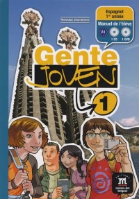 Espagnol 1re année A1 Gente joven 1 : Manuel de l'élève (1DVD + 1 CD audio)