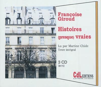 Histoires Presque Vraies /3 CD [9782914428088]