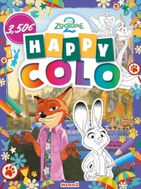 Disney Zootopie 2 - Happy colo -  livre coloriage 5 ans