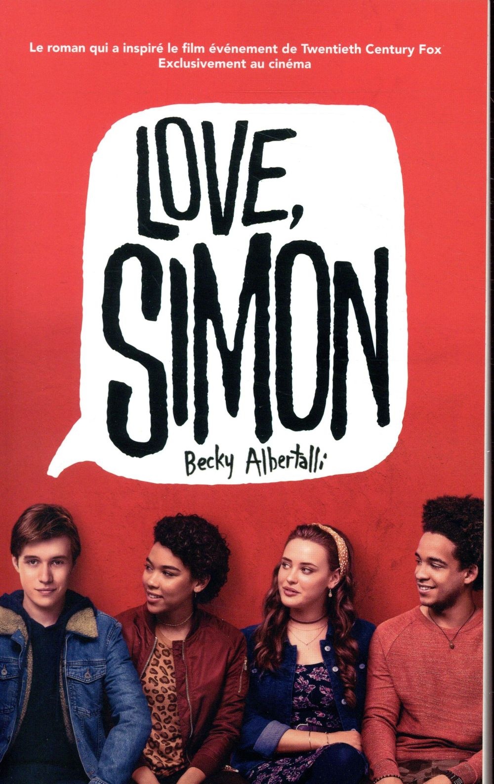 Love Simon - tie-in (Moi, Simon, 16 ans, Homo Sapiens)