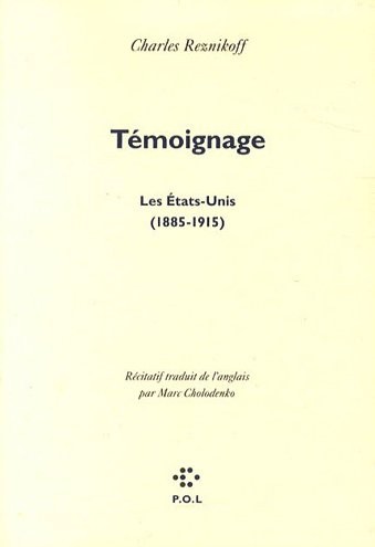 Témoignage: Les États-Unis (1885-1915) [9782846820967]