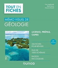 Mémo visuel de géologie - 3e éd. : L'essentiel en fiches et en couleurs (Tout en fiches)