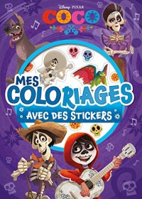 COCO - Mes coloriages avec stickers