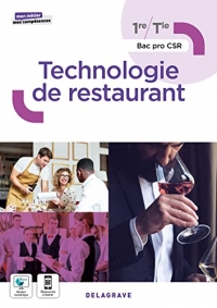 Technologie de restaurant 1re, Tle Bac Pro CSR (2022) - Pochette élève