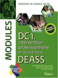 DC1 Intervention professionnelle en service social DEASS : Modules assistant de service social