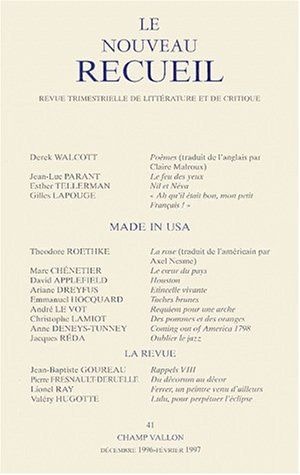 Le Nouveau Recueil. Made in USA, numéro 41, décembre-février 1997