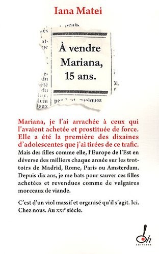 À vendre Mariana, 15 ans