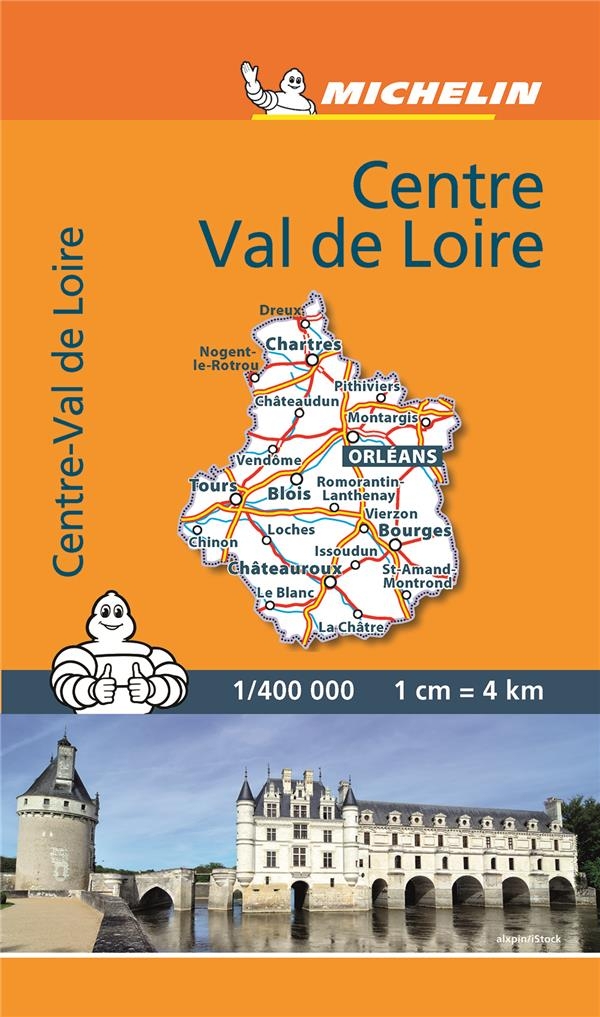 Mini Carte Val de la Loire Michelin