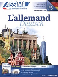 L'Allemand Pack CD (livre+4 CD audio)