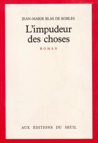 L'Impudeur des choses