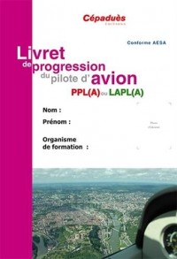 Le livret de progression du pilote d'avion