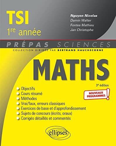 Mathématiques TSI-1 - Programme 2021