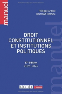 Droit constitutionnel et institutions politiques (2025-2026)