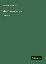 ¿uvres complètes: Tome 11