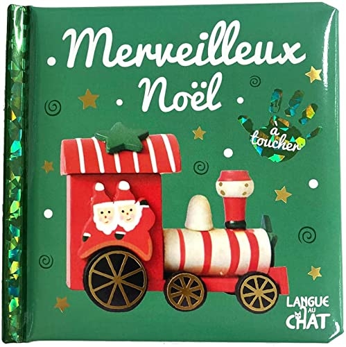 Bébé touche-à-tout - Merveilleux Noël - Livre matières bébé - Imagier photo avec matières à toucher - Dès 12 mois
