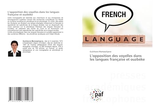 L'opposition des voyelles dans les langues française et ouzbèke